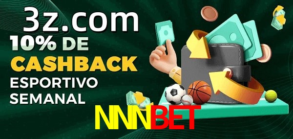 10% de bônus de cashback na NNNBET